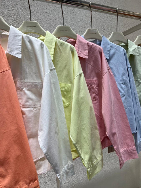 WANWAN Collar Down Shirts